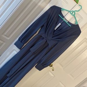 Baltic Born Lydia Slate Blue Maxi Dress